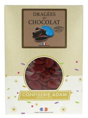 Dragées Chocolat Bordeaux 71% de cacao