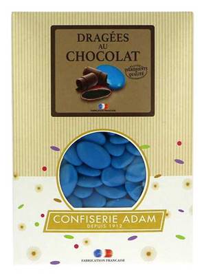 Dragées Chocolat Bleu Outre Mer 71 % de cacao