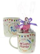 Mug drages maman, papa Licorne