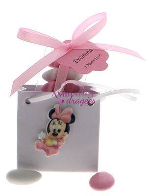 Sac cabas dragées bébé Minnie