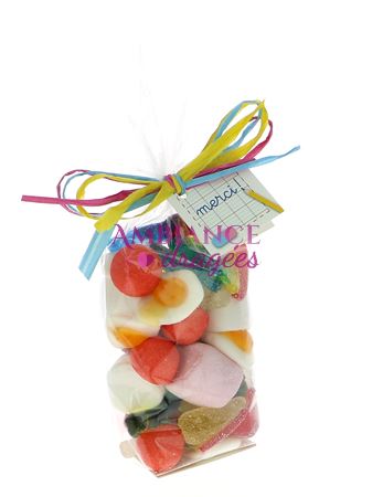 Sachet de bonbons anniversaire Haribo - Princesse