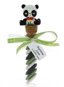 Éprouvette Dragées Baptême Panda - Dragées Baptême Panda