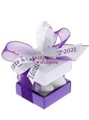 Cube drages papillon lilas