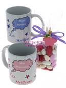 Mug drages parrain, marraine Fe Clochette