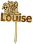 Cake Topper Bois Personnalisé K-Pop Démon Hunters - Décoration K-Pop