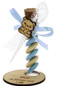 �prouvette Drag�es Bapt�me Ourson Bleu - Drag�es Bapt�me Ourson