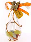 Goutte Dragées Baptême Roi Lion Bois Personnalisée - Cadeau Invité Roi Lion