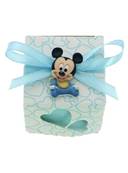 Boite dragées cube coeur bébé Mickey