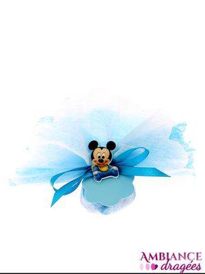 Tulle dragées bébé Mickey