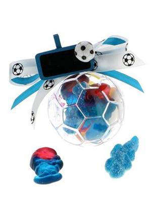 Boule bonbons football