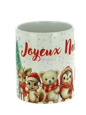 Mug Animaux Noël Personnalisé