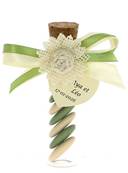 Éprouvette Dragées Mariage Vert Nature - Dragées Mariage Nature