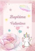 Affiche Personnalise Licorne