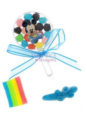 Sucette bonbon bébé Mickey