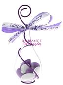 Goutte drages lilas personnalise