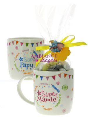 Mug dragées papy,mamie Dumbo
