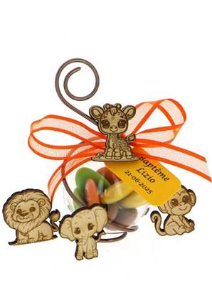 Boule dragées jungle