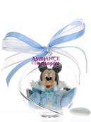 Boule dragées bleue bébé Mickey