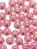 Perles nacrées rose