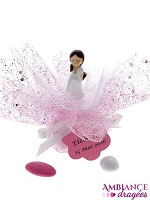 Tulle et Sachet Drages Communion