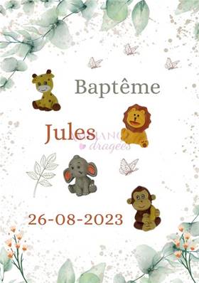 Affiche Personnalisée Jungle