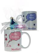 Mug drages parrain, marraine Reine des Neiges