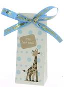 Boite Dragées Girafe Personnalisée - Dragées Baptême Jungle