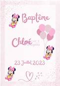 Affiche Personnalise Bb Minnie