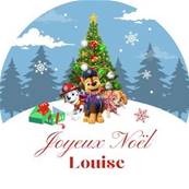 Boule Noël Personnalisée Pat Patrouille