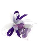 Boite drages buste papillon lilas