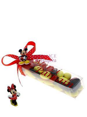 Cadeau dragées parrain, marraine Mickey, Minnie