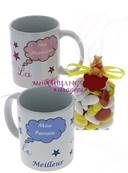 Mug dragées parrain marraine Winnie L'Ourson