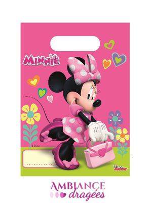 6 Sacs cadeaux Minnie