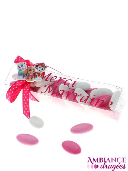 Cadeau marraine et mamie Pat Patrouille rose