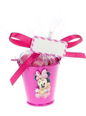 Seau dragées bébé Minnie