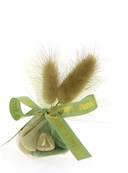 Tulle Dragées Mariage Personnalisé Fleur de Pampas - Dragées Mariage Bohème Chic