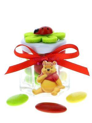 Pot dragées confiture Winnie l'Ourson
