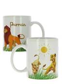 Mug Roi lion Parrain, Marraine Personnalisé