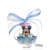 Boule dragées bleue bébé Mickey
