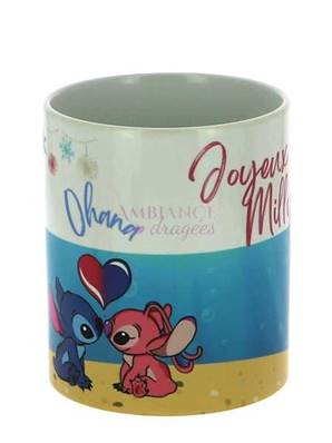 Mug Stitch et Angel Personnalisé