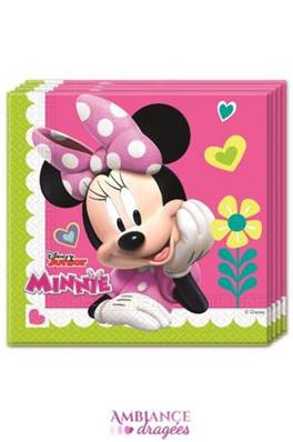 20 Serviettes Minnie