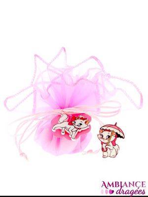 Tulle baptême Aristochat