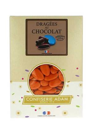 Dragées Chocolat Orange 71% de cacao