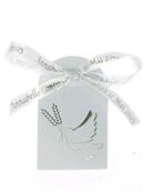 Boite Dragées Communion Colombe Personnalisée - Boite Communion Personnalisée