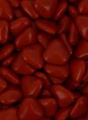 Dragées Mini Coeur Chocolat Rouge - 70% de cacao