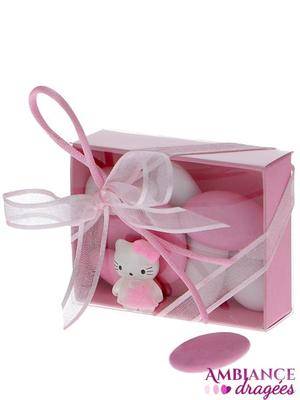 Boite dragées rectangle Hello Kitty