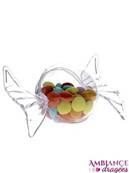 Bonbon drages transparent x 5