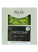 Dragées Chocolat Vert Pomme 70% de cacao