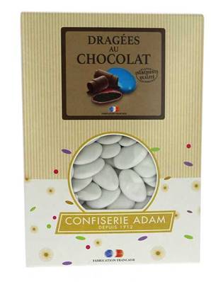 Dragées Chocolat Blanc Vernis 71% de cacao