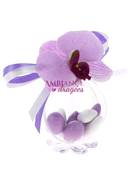 Boule dragées Lilas Orchidée